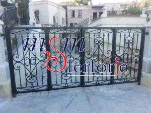 088 FERFORJE KANATLI BAHÇE GİRİŞ KAPISI