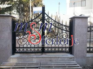 092 FERFORJE KANATLI BAHÇE GİRİŞ KAPISI