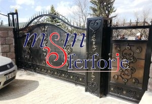 034 FERFORJE YANA KAYAR GARAJ KAPISI